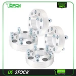 4PCS Sliver Wheel Spacers 5X5 To 1/2" Studs 1.5" For Jeep Wrangler 07-17. Fixed Price $79.95.