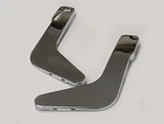 Set Of Chrome Covers For Mercedes 280SL W113 Passenger Seat. Fixed Price $196.90.