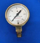 Used Vintage Victor Gauge 2" 30 Psi Co 1/4" Npt Very Old Tested. Fixed Price $23.44.