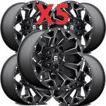 Fuel Assault Matte Black Wheels Rims 17X9 D546 Fits Jeep Wrangler Set Of. Fixed Price $1905.00.