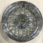 New Dunlop Chrome Wire Wheel Austin Healey 3000 Mga Lotus Elite Triumph TR3 TR4. Fixed Price $469.95.