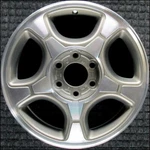 Chevrolet Trailblazer 17 Inch Machined Oem Wheel Rim 2004 To 2009. Fixed Price $172.00.