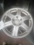 Used Wheel Fits: 2006 Chrysler Pacifica Road 17X7-1/2 Aluminum Matte Painted Cov. Fixed Price $70.20.