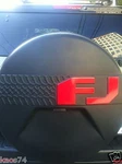 Fits Toyota Fj Cruiser Spare Tire Cover Decal 07 08 09 2010 2011 2012 2013 2014. Fixed Price $9.99.