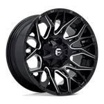 20X10 Fuel D769 Twitch Glossy Black Milled Wheel 6X135/6X5.5 (-18MM). Fixed Price $525.00.