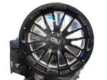 Cali Off Road Zcw 20X9 20" Wheel Rim Milled 16 Spoke Gloss Black Summit 9110. Fixed Price $199.99.
