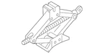 Genuine Nissan Floor Jack 99550-5RW0A. Fixed Price $212.62.