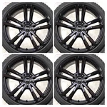 18" Audi A3 S-line Alloy Wheels 5X112 Gloss Black Set 59029 8V0601025BC. Fixed Price $925.35.