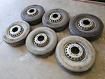 14-20 Mercedes Sprinter 3500 Rv Set Of Steel Dually 16X5-1/2 Wheels Tires. Fixed Price $1517.44.