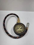 Brookstone Tiregauge Pressure 0-100 Psi Analog Hose Black Auto. Fixed Price $14.24.
