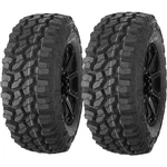 (qty 2) 35X12.50R18LT Thunderer Rugged M/t R408 122Q Lre Black Wall Tires. Fixed Price $508.98.