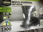 New Slime Multi-purpose Inflator For Tires, Bikes And Rafts 40066. Fixed Price $50.00.