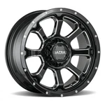 17X9 Ultra 219BM Nemesis Gloss Black Milled Wheel 5X5 (12MM). Fixed Price $190.50.