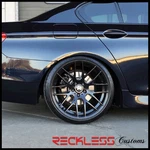 18" Avant Garde M359 Black Mesh Staggered Wheels Rims Fits E93 Bmw 335I 2DR. Fixed Price $1496.00.