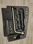 Oem Lexus GS350 Jack Tool Kit 2013-2019 Complete Spare Emergency Set 62597-30020. Fixed Price $110.00.