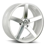 Strada Perfetto 20X8.5 5X114.3 Offset 35MM Wheels White Machined. Fixed Price $800.00.