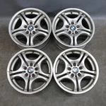 92-06 Bmw E46 3-SERIES 17" ///m Double-spoke Staggered Style 68 Wheel Set Oem. Fixed Price $518.00.