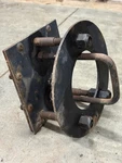 Land Rover Series Station Wagon Rear Door Tire Carrier Complete Kit Genuine. Fixed Price $249.00.