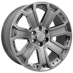 Oe Wheels CV93B 22X9 6X5.5" +31MM Hyper Black/chrome Rim 22" Inch. Fixed Price $380.99.