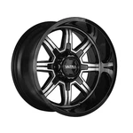 (1) Ultra 229U Menace 20X9 6X135 / 6X5.50 106.10 Hub +18 Offset Black Wheel Rim. Fixed Price $360.49.
