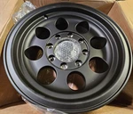 (qty 1) Pacer 164BH Lt Mod Matte Black Wheel Rim 16X8 8X165.1 12MM 164B-6882. Fixed Price $134.99.