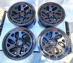 2025 Nissan Frontier Pro 4X 17" Wheels Oem Rims Satin Black Pathfinder Xterra. Fixed Price $1100.00.
