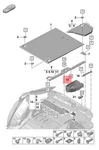 Genuine Porsche Panamera Foam Part 971864475C. Fixed Price $61.05.