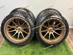 22X12 Tis 563BZ Bronze Offroad Wheels Rims Rbp Rt Tires Chevy Gmc 6X139.7 Ram. Fixed Price $3899.00.