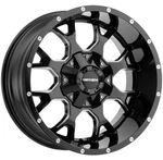 (1) Mayhem Warrior 17X9 6-114.3/6-139.7 78.3 Hub 18 Offset Black Wheel Rim. Fixed Price $179.99.