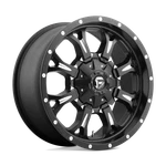 Fuel Krank D517 20X9 6X135/5.5 Mt-blk-mil 20MM. Fixed Price $500.00.