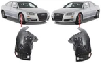 Pair Front Fender Part Mud Guard Splash For Audi A8 D3 2003-2010. Fixed Price $104.74.