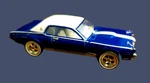 2009 Hot Wheels '68 Mercury Cougar Larry's Garage Metalflake Blue 1:64 Loose. Fixed Price $11.16.