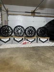 New Staggered Vossen Forged Wheels M340I Xdrive. Fixed Price $2728.00.