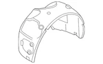 Genuine Bmw Fender Liner 51-71-7-837-559. Fixed Price $299.99.