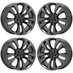 20" Dodge Charger Challenger Srt Black Chrome Wheels Rims Factory Oem Set 2436. Fixed Price $2135.00.