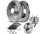 Front Brake Pad And Rotor Wheel Bearing Kit For Chevy Suburban 1500 XD833DB. Fixed Price $295.26.