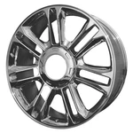 New Plated Chrome Aluminum Wheel X 9597224 14 Spoke Style. Fixed Price $607.16.