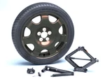 2015-2023 Ford Mustang 18" Spare Tire Mini With Jack And Tool Kit Oem Part. Fixed Price $225.00.