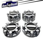 Set Of 4 Chrome Center Hub Caps 2017-25 Ford F250 F350 (w/ Aluminum Wheels). Fixed Price $234.99.