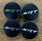 1/2" Dodge Challenger Charger Durango Srt Black Center Cap #5QW99RXFAA Set. Fixed Price $29.99.