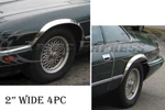 FOR:1988-1994 Jaguar XJ40/XJ6 Fender Trim Stainless Wheel Well Arch Lip 4PC 2". Fixed Price $159.99.