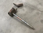 07 Dodge 2500 Used Single Rear Wheel Frame Mount Carrier. Fixed Price $107.68.