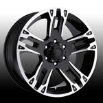 Ultra 234/235 Maverick Machined Black 17X8 5X5 10MM (235-7873B). Fixed Price $224.40.