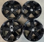Oem 19" Gloss Black Wheels 2015-2019 Vw Golf Gti Jetta 5G0601025AH 70017. Fixed Price $1070.00.