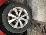 2012-15 Kia Rio Left Rear Wheel Us Market Tpms 15X5-1 Alloy 8 Spoke. Fixed Price $126.97.