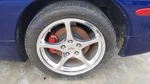 04 Chevy Corvette C5 18X9.5 High Polished Aluminum Spoke Wheel Rim QF5 Option. Fixed Price $127.50.