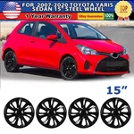 Set Of 4 15'' Hubcaps For 2019-2020 Toyota Yaris Sedan Wheel Rims Cover Snap On. Fixed Price $50.99.