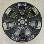 Chevrolet Gmc Cadillac 2015-2020 Factory Oem Wheel 22"X9" Black / Chrome Rim. Fixed Price $288.00.