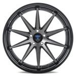 Rohana Wheels Rim RC10 20X10 5X120 25ET Matte Graphite/gloss Black Lip. Fixed Price $360.00.
