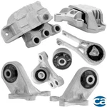 Engine Mounts, Differential & Trans 7PCS For Jeep Compass 2017 2.4L. Fixed Price $298.00.